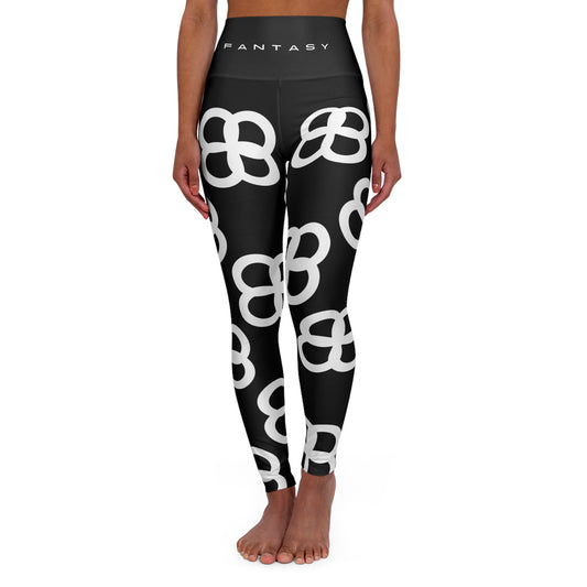 High Waisted Yoga Leggings (AOP)