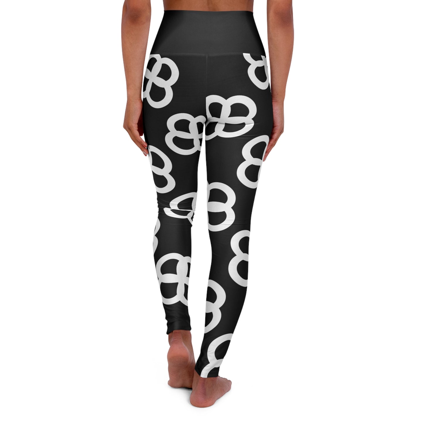 High Waisted Yoga Leggings (AOP)